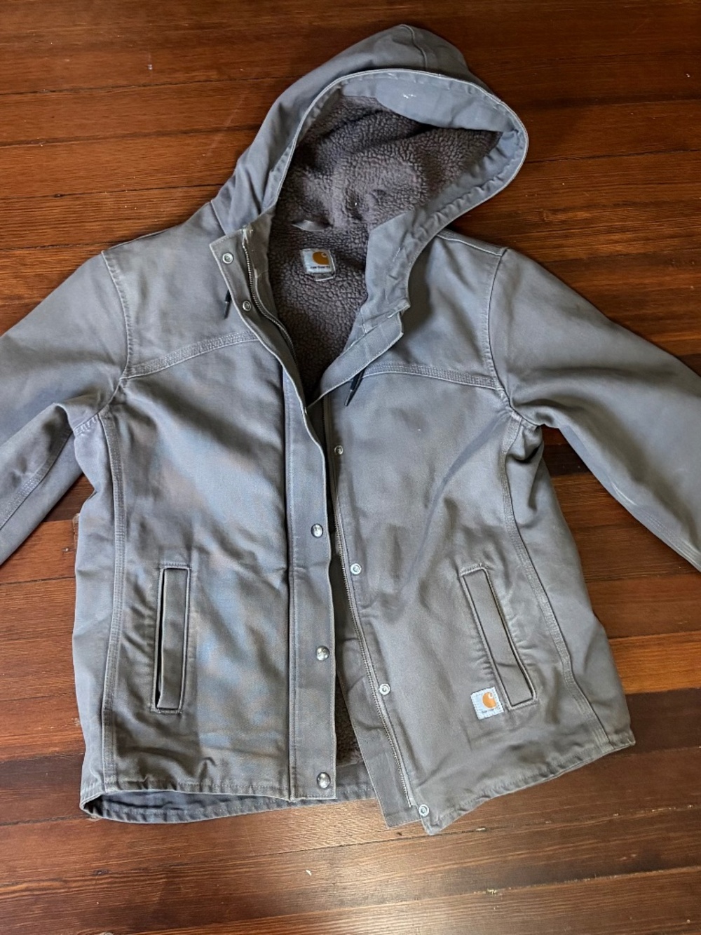 Carhartt Sandstone Berkley Sherpa-Lined Jacket